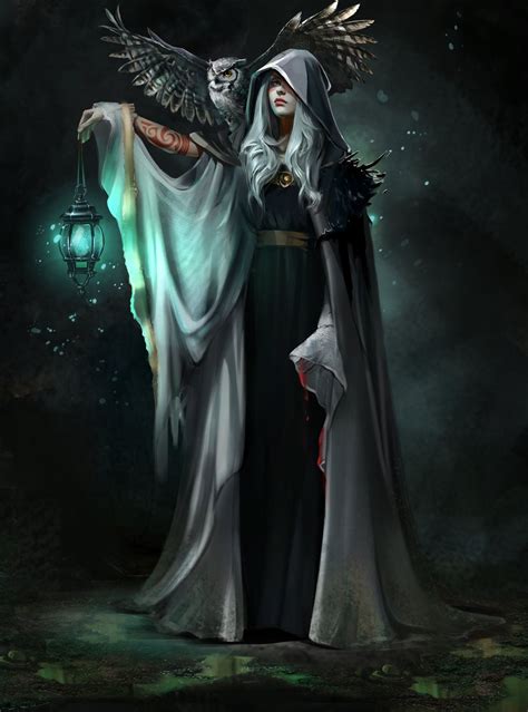 The Dark Sorceress's Cursed Soul: A Conduit for Destruction
